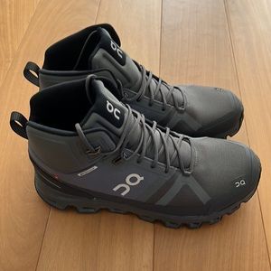 On-Running Cloudrock Waterproof Rubber-Trimmed Mesh Boots